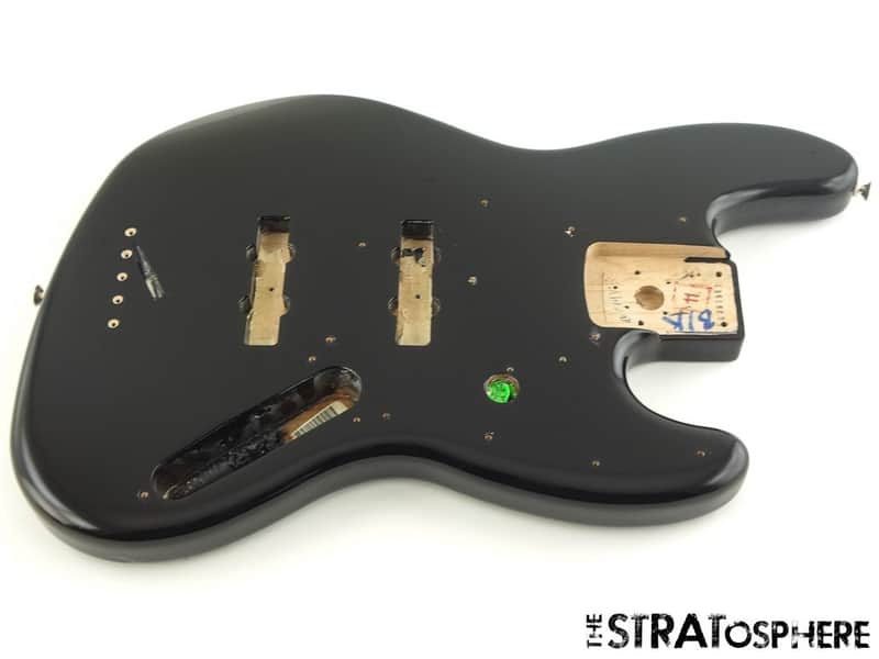 Fender Vintera II 60s RI J Jazz BASS BODY Bass Alder Black $20 OFF image 1