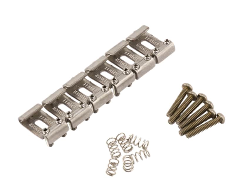 Fender Road Worn Stratocaster Bridge Saddles 099-720-3000 image 1