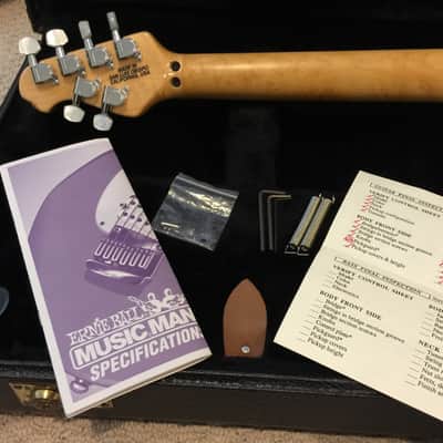 Ernie Ball Music Man Eddie Van Halen 1991 Translucent Gold image 9