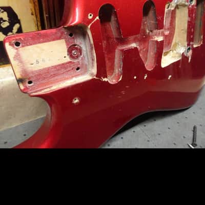 Fender Stratocaster 1988 -MIJ Japan-Floyd Rose ready- Candy Apple Red Metallic image 9