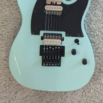 Mint Schecter Sun Valley Super Shredder PT FR Electric Guitar in Seafoam Green image 1