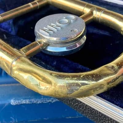 ROUGH Conn Director 16H Trombone with hard case circa 1970s image 8
