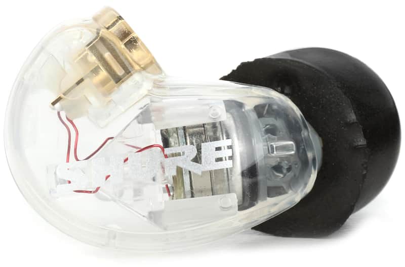 Shure SE215-CL-Right Single Right-ear Earphone Set - Clear image 1