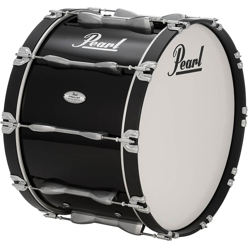 Pearl Finalist 22" Bass Drum Regular 22 x 14 in. Midnight Black image 1