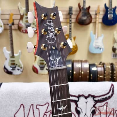 PRS Wild West Guitars 25th Anniversary Limited Run Wood Library Artist Package Custom 24 Piezo Salmon (Private Stock Color) 8.50 LBS (US Only / No International Shipping) image 7