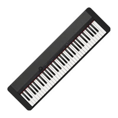 Casio Casiotone CT-S1 61-Key Portable Keyboard (Black) w/Stand, Pedal and Book image 6