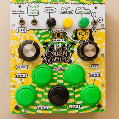 La Golden Acupulco Sirena Dub Siren and Monophonic Sampler 2021 - Custom Graphic image 1