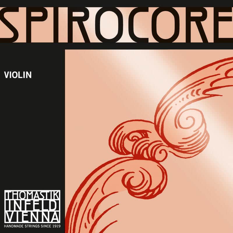 Thomastik-Infeld S510 Spirocore Chrome Wound Spiral Core 1/2 Violin String - E (Medium) image 1