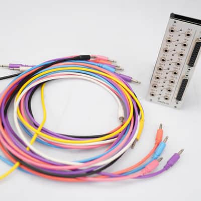 nw2s nw2s::io Eurorack Input/Output Module w/ Patch Cables! #58924 image 8
