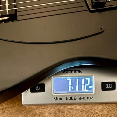 Partscaster, 1 pc Alder Esquire, Telecaster, Musikraft Neck, Duncan Custom Shop, 2025 - Black image 14