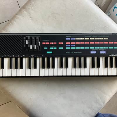 Hohner PK-60 (Casio SK-100) 49-Key Sampling Keyboard 1980s - Black