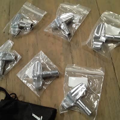 *Last Lot* Pearl (6) Drum key lot #5 with Drawstring Pouch - Ready to Ship image 4