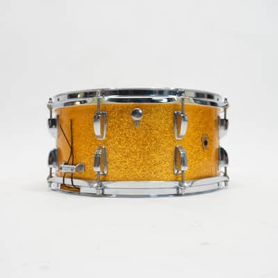 LUDWIG CLASSIC SCHOOL FESTIVAL 14"x 6.5" SNARE DRUM 1966 - Gold Mist image 4
