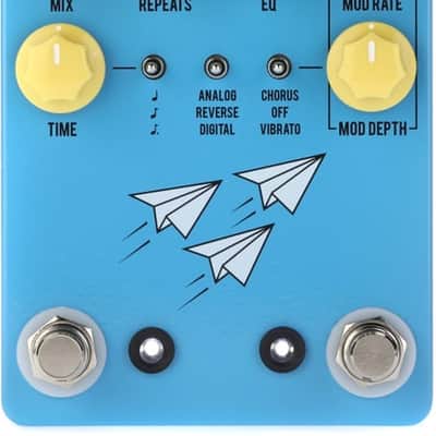 JHS Flight Delay Pedal - Blue image 2
