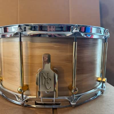 Noble & Cooley Solid Tulip 7x14 snare 2025 - Natural Oil image 4
