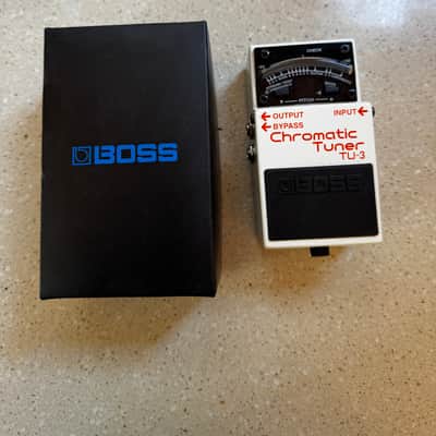 Boss TU-3 Chromatic Tuner - White image 1
