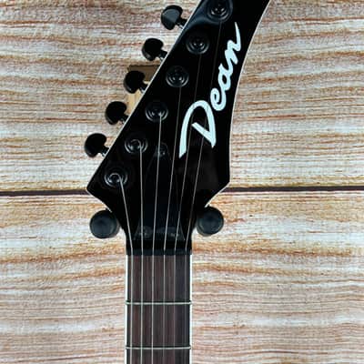 Dean MDX X Quilt Maple Electric Guitar Transparent Blue Burst - copy image 5