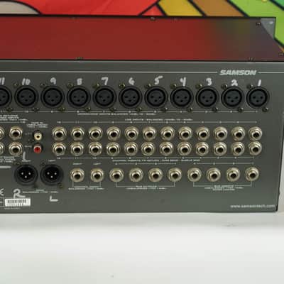 Used Samson MPL-1204 Rack mountable 12 channel MIxer image 7