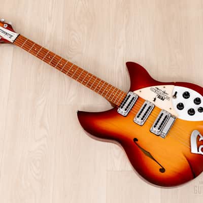 1987 Rickenbacker 1998PT Pete Townshend Signature Rose Morris Model Fireglo w/ Case, 1 of 250 image 15