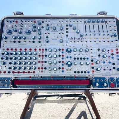 Buchla Tiptop 200t series with BPNYC ZERO Halliburton Eurorack Modular Travel Case 7U #3 image 4