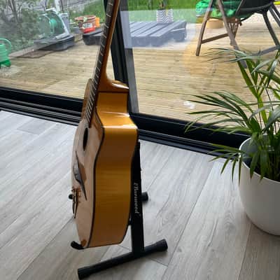 Dell Arte Angelo Debarre Gypsy Jazz guitar Natural image 4