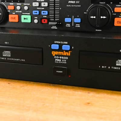 Gemini CD-9500 Pro III Dual CD Player with Controller CG01Z5Z image 3