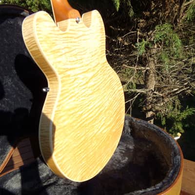 2013 Gibson ES-335 highly flamed maple - natural finish image 14