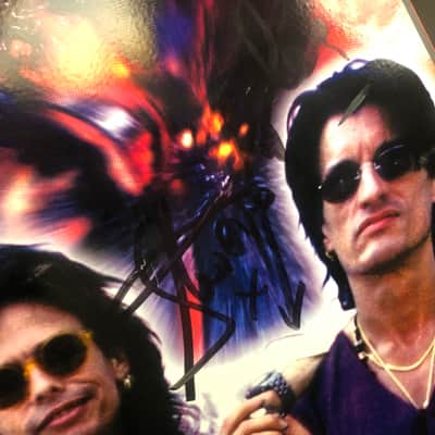 Steven Tyler's "Aerosmith Quest For Fame" Arcade Game. Signed! Authenticated! image 6