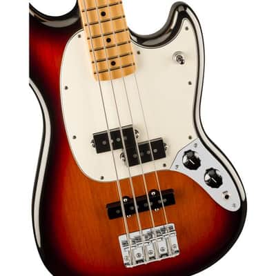 FENDER - Player II Mustang Bass PJ  Maple Fingerboard  3-Color Sunburst - 0140492500 image 2