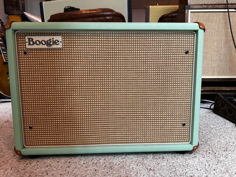 Mesa Boogie 1x12” Jupiter, Wide body guitar cabinet - surf green tolex image 1