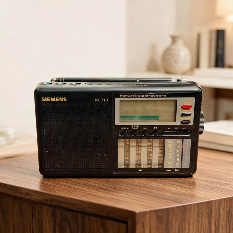 Siemens RK 713 Rare Vintage Portable All-Wave Radio Receiver Working Warranty image 1
