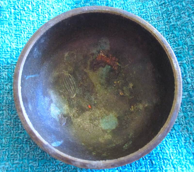 Japanese Rin Singing Bowl Cup Chime - Vintage image 1