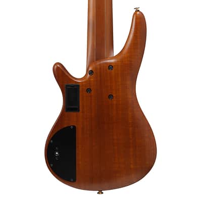 Ibanez SR5506MHF SR Prestige 6-String Bass Guitar - Mocha Flat image 7