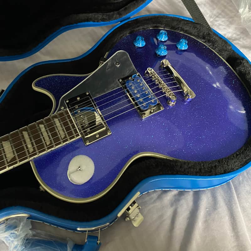 2020 Epiphone Tommy Thayer Signature “Electric Blue” Les Paul …