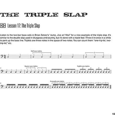 Rockabilly Bass - Slap Technique, Creating Bass Lines & the Rudiments of Rockin' String Bass image 6