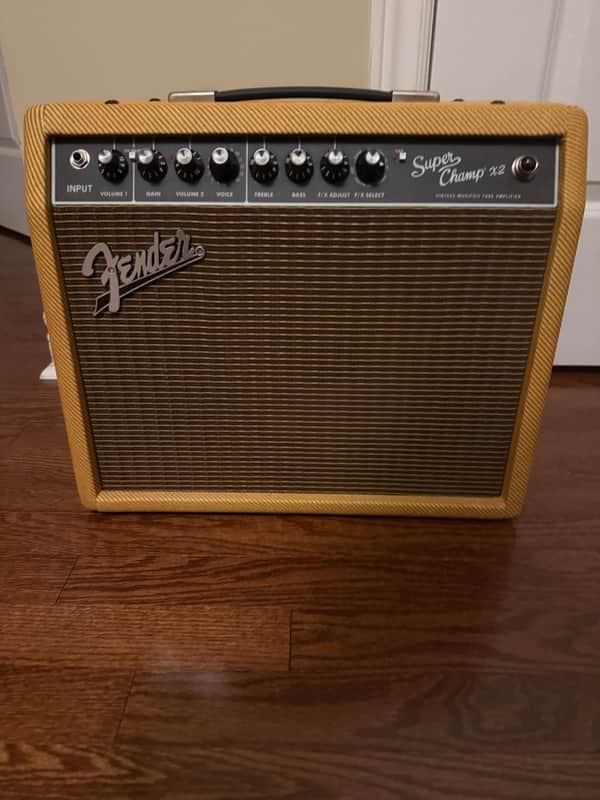 Fender Super Champ X2 "Rajun Cajun" Limited Edition 2-Channel 15-Watt 1x10" Guitar Combo 2019 - Tweed image 1