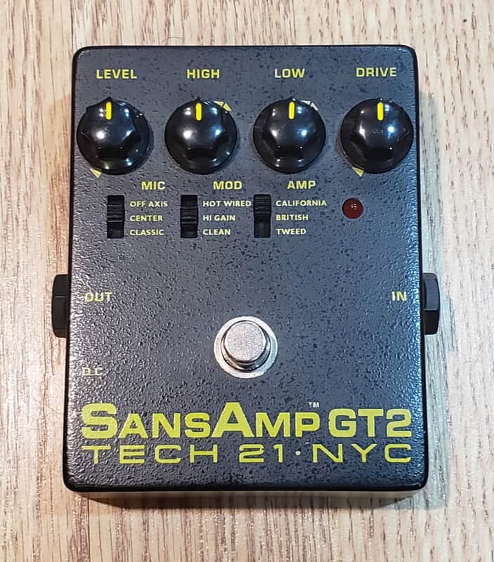 Tech 21 SansAmp GT2 2010s  - Black image 1