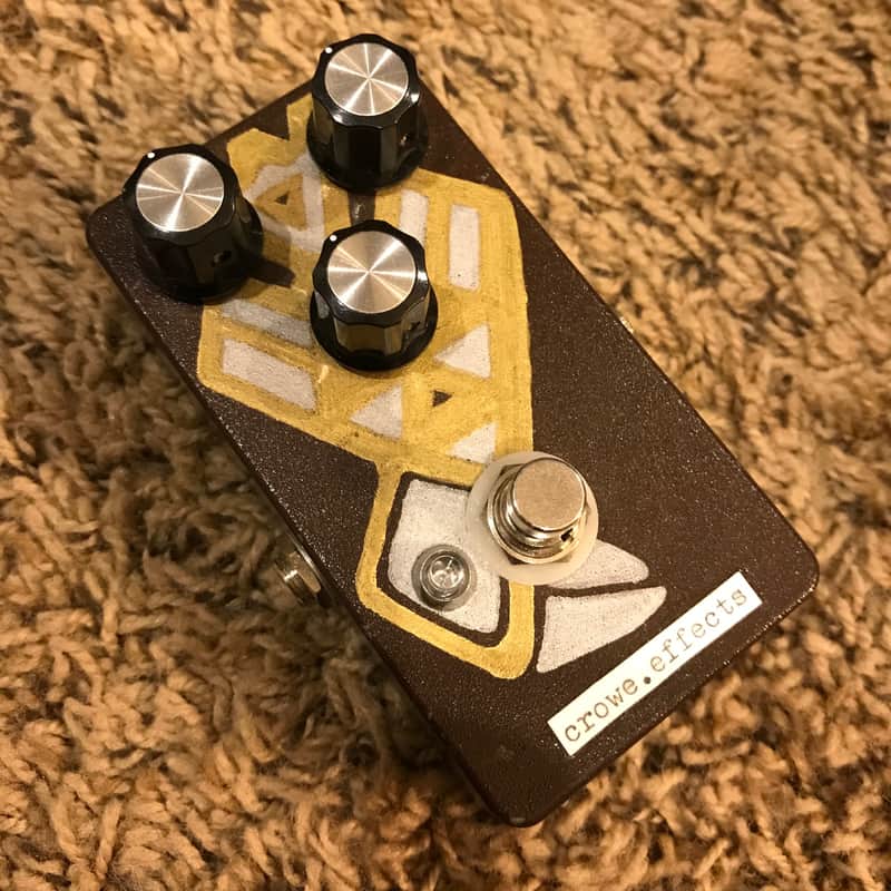 crowe.effects Timepiece Delay Hand Painted and Hand Wired image 1