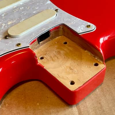 Fender Custom build partscaster 2012 - Fiesta Red image 19