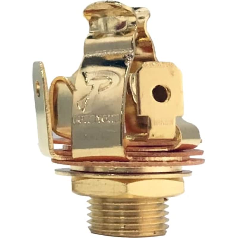 Gold 1/4” Jack - Pure Tone, Stereo, Double Open Circuit image 1