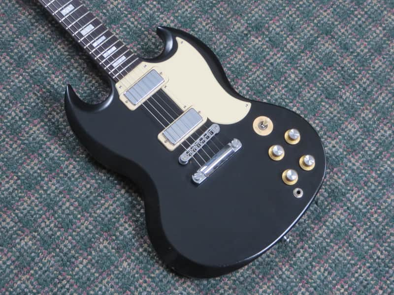2012 Gibson 70s Tribute SG Special Satin Black/Ebony! w/original gigbag image 1