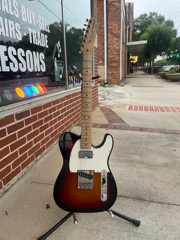 Fender American Performer Telecaster Hum Tobacco Burst 2018 - tobacco burst image 1