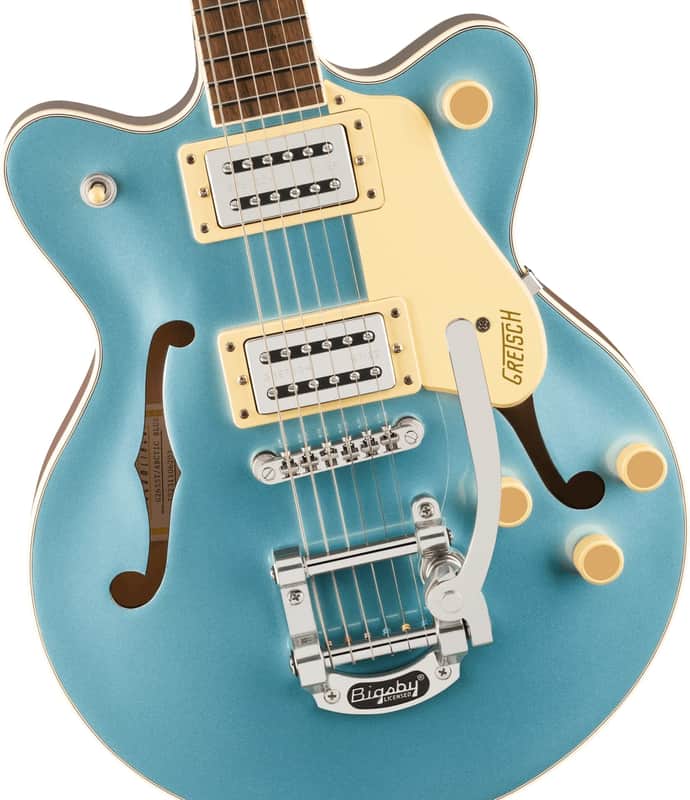Gretsch G2655T Streamliner Center Block Jr. Double-Cut with Bigsby, Laurel Fingerboard, Arctic Blue image 1