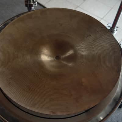 UFIP Zveltiam Super Costantinople 14" hi-hat 1950-1960 image 2