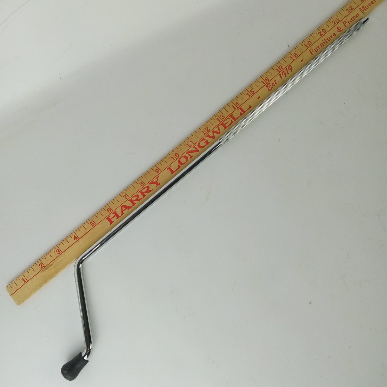 Ludwig P1785A Super Classic 14"/16"/18" 3/8" 9.5mm 23-Inch Floor Tom Leg Tip NOS — main photograph