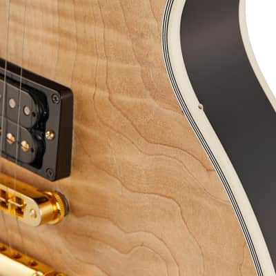 Gibson Custom Shop Guitar Hangar Mick Ronson Tribute 1968 Les Paul (No. 25) Natural Top / Ebony Back(Pre-Owned, 2010, EC) #CS100863 image 4