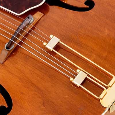 1949 Epiphone Broadway Vintage Archtop Guitar Blonde w/ DeArmond Rythm Chief 1000 Pickup & Case image 9
