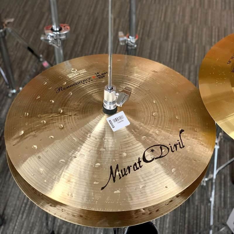 Murat Diril 14" Renaissance Series Dark Hi-Hat Cymbals (Pairs)