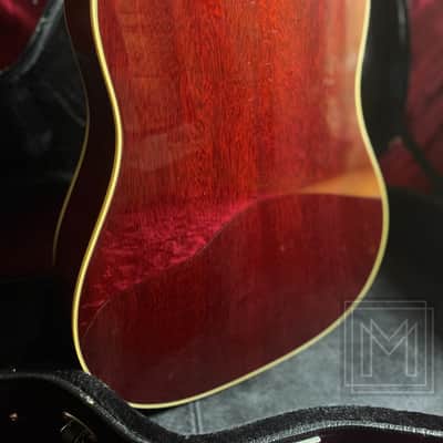 1968 Gibson Hummingbird Vintage Cherry Sunburst Collector Grade Rolling Stones RARE image 6