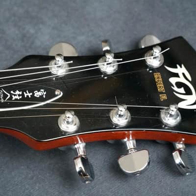 FGN Expert Flame Plain Top OB - Orange Burst image 10